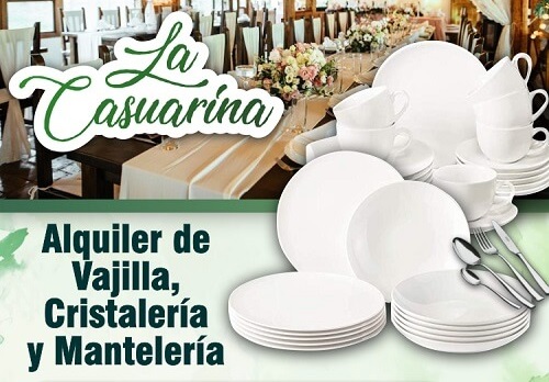 Alquiler de vajilla para eventos