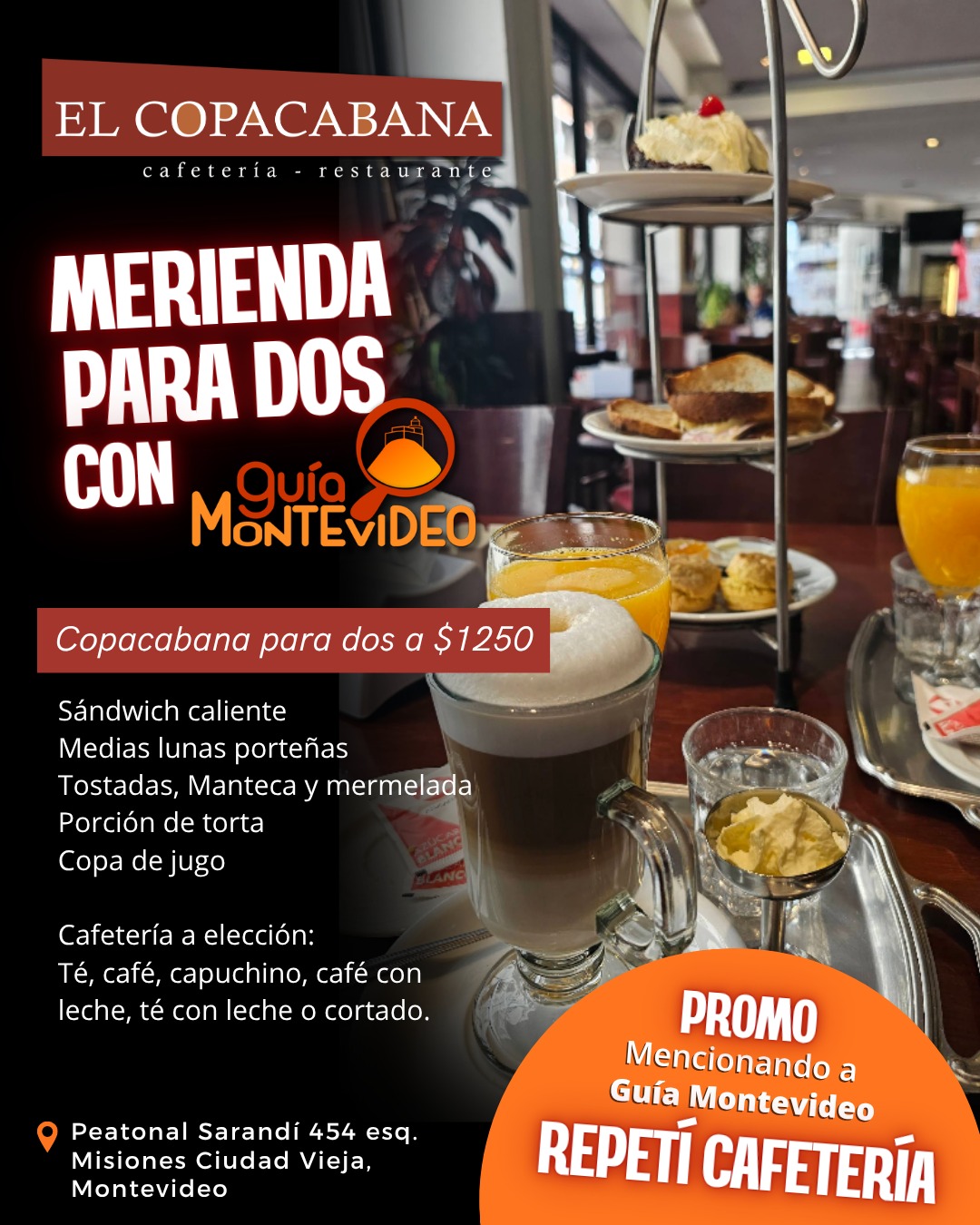 merienda para dos el copacabana
