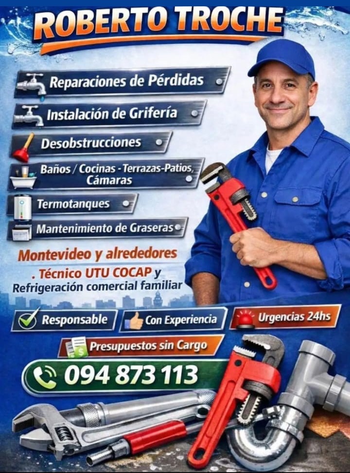 sanitario montevideo roberto troche